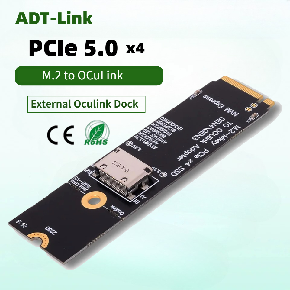 Oculink Egpu Dock Graphics Card - TKM1 PCIe 5.0 X4 OCuLink Laptop