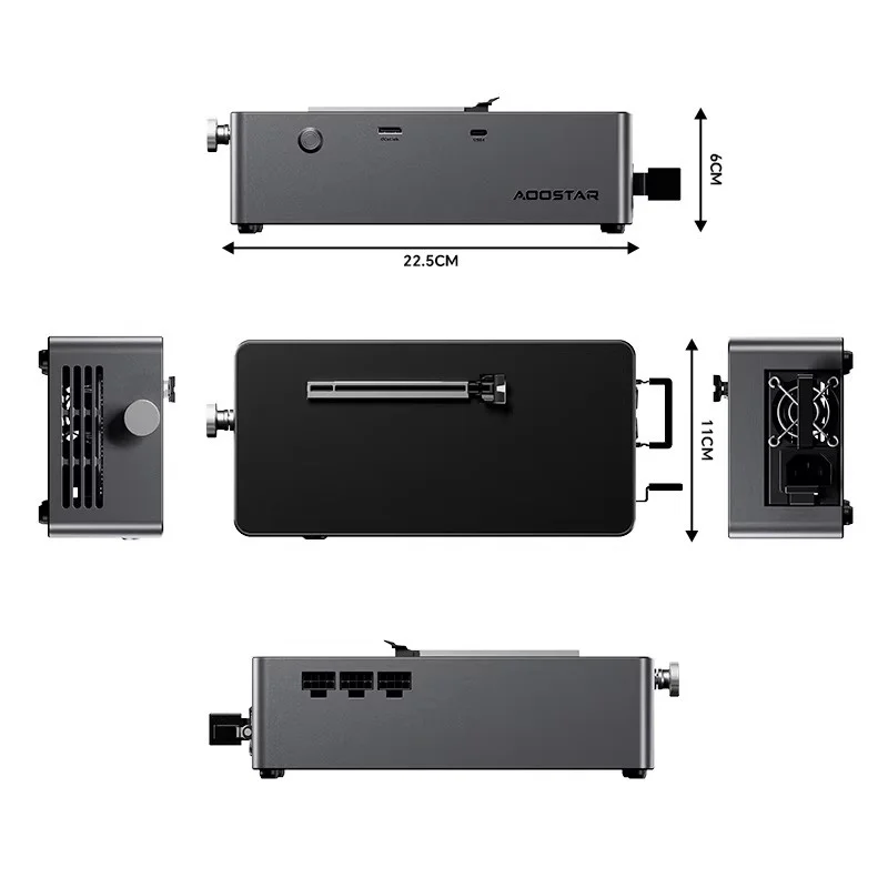 AOOSTAR AG01 AG02 EGPU Dock, O - Oculink Egpu Dock Graphics Card recension och pris